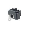 4 anti-theft end caps CRUZ Alu 52×35