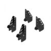 4 CRUZ load stops 10cm for Cargo Spro – 30×20 bars